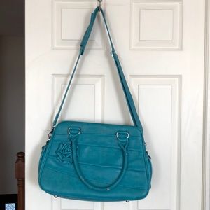 Jo Totes Rose DSLR camera bag, teal, customizable